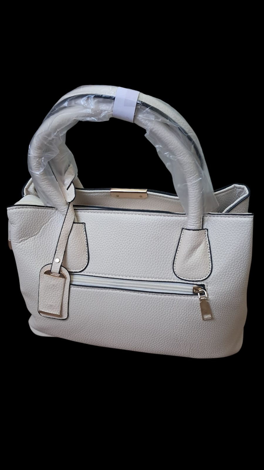 Bolso Blanco espacio correa extendible