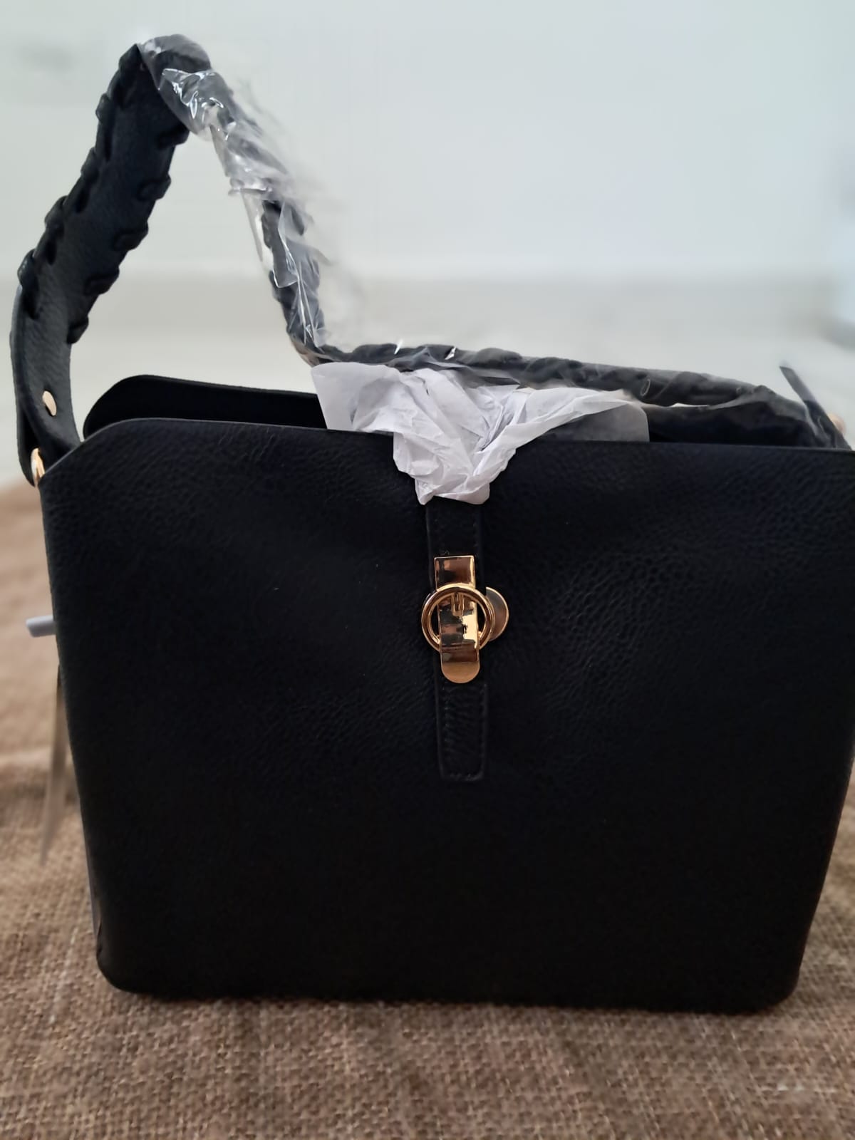 Cartera Negra Shoulder Bag