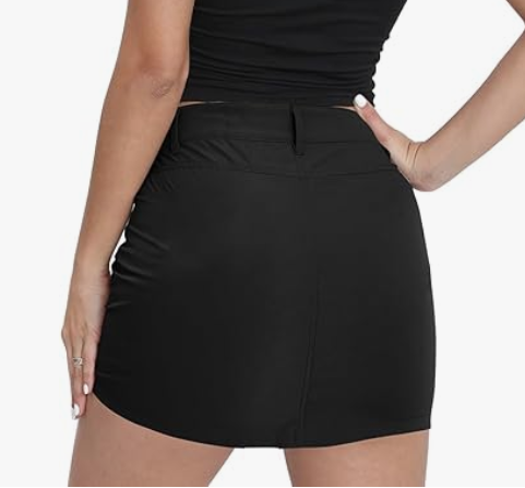 Faldas Cortas Estilo Casual Cargo