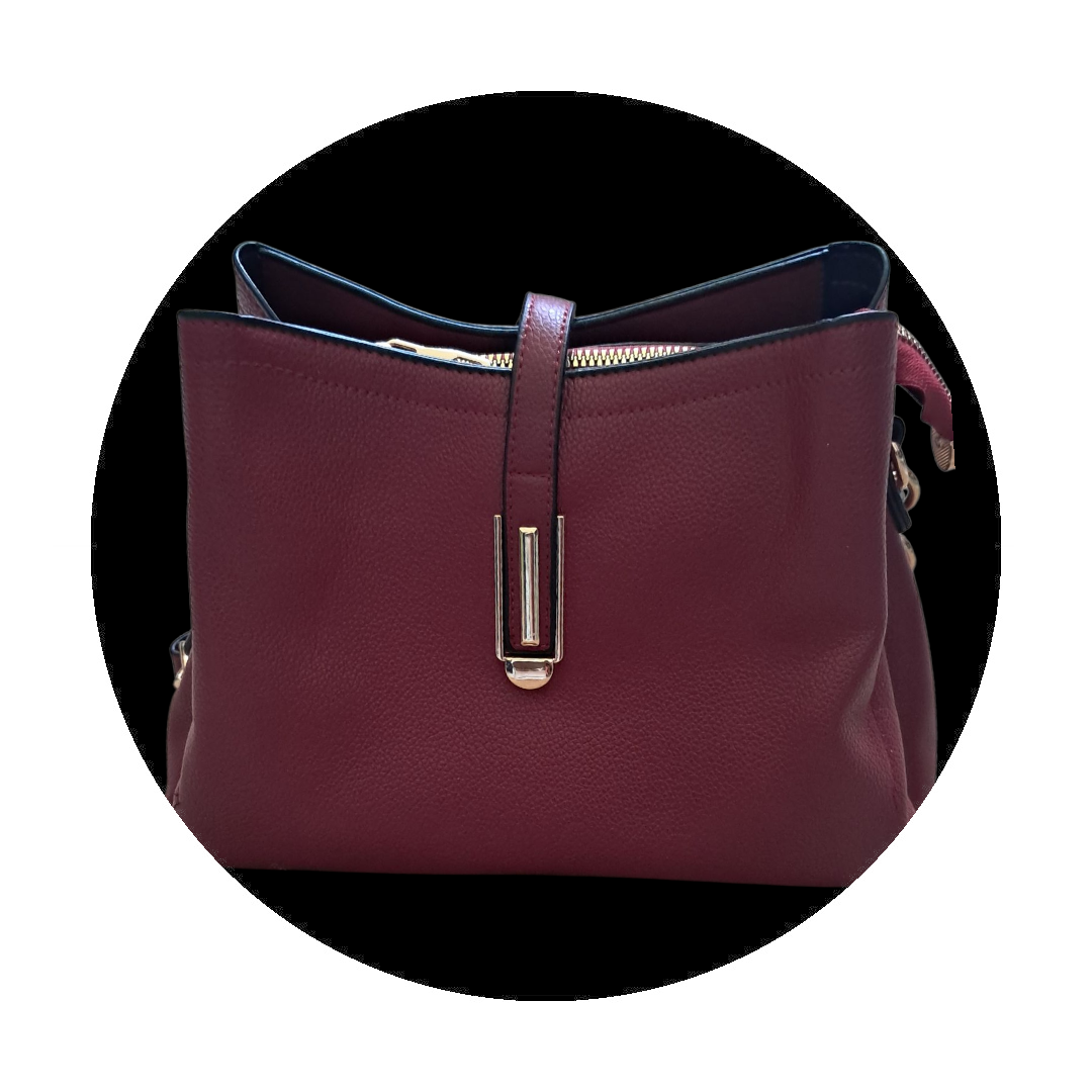 Bolso de Mujer Rojo Vino