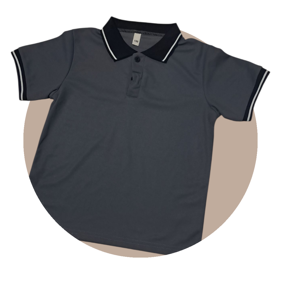 Poloshirt para niños con cuello y Mangas cortas 7-8 años