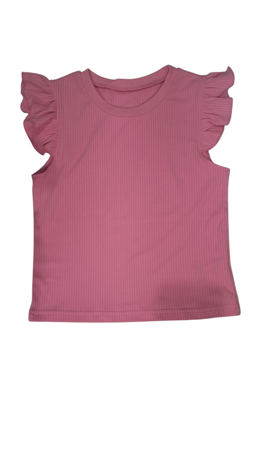 Blusa para niña cuello redondo 7-8 años