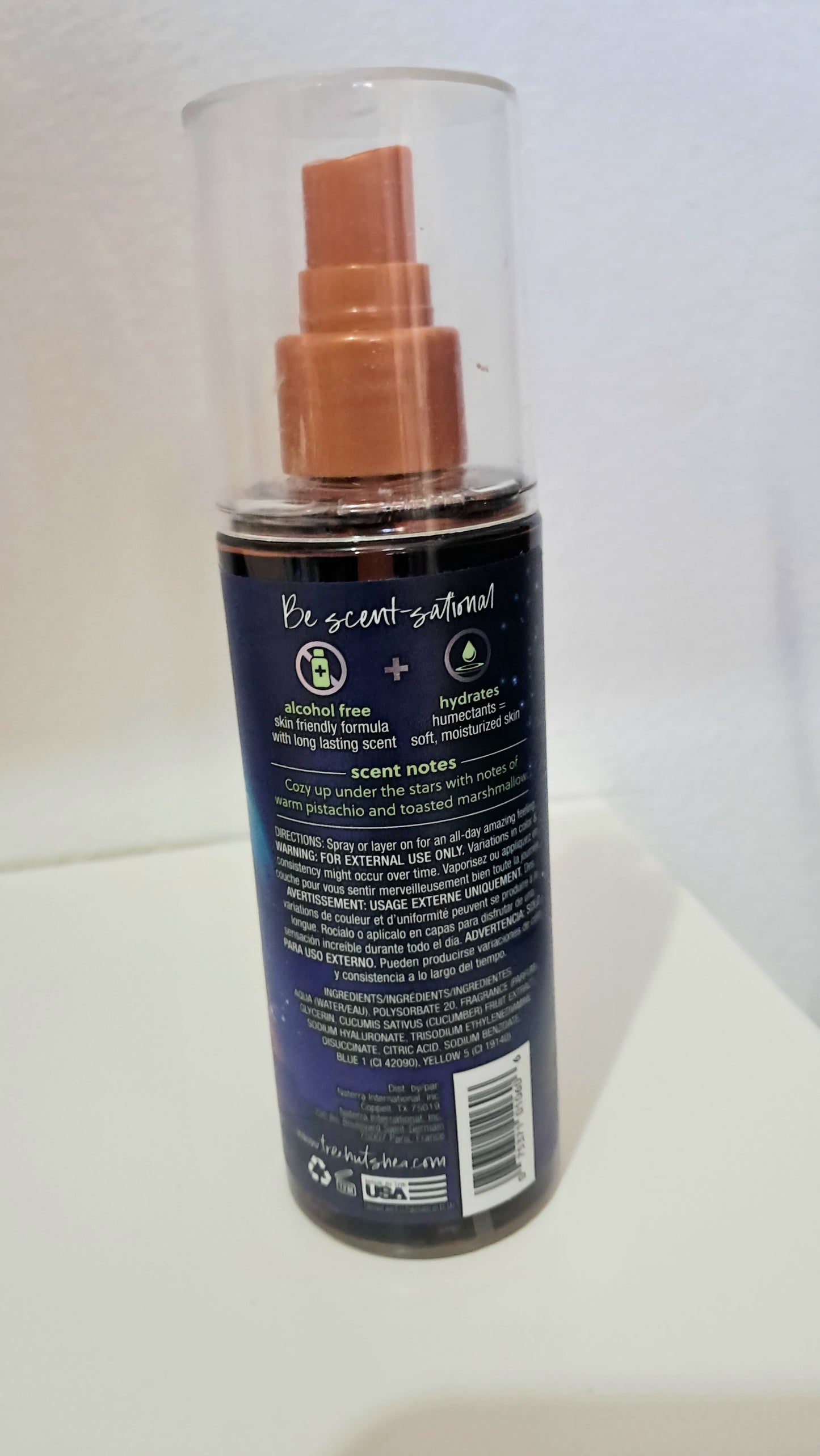 Fragancia Tree Hut Nights, Spray Corporal, para mujer 6 onzas