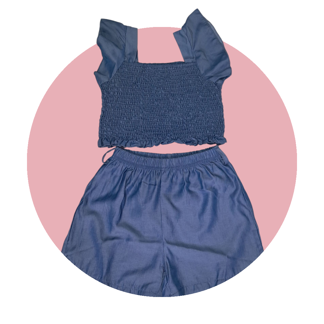 Conjunto para niña Top y Short