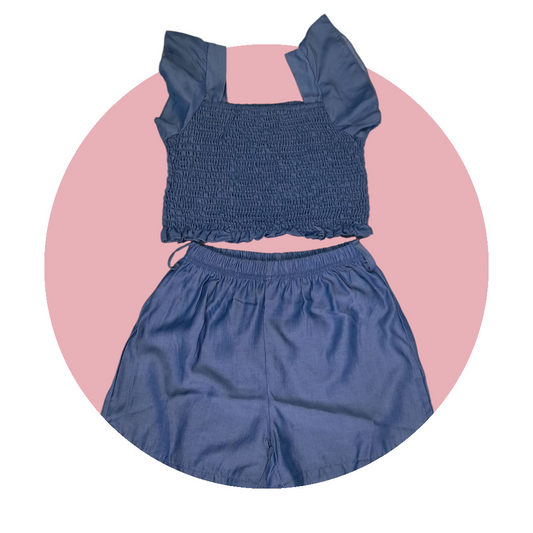 Conjunto para niña Top y Short
