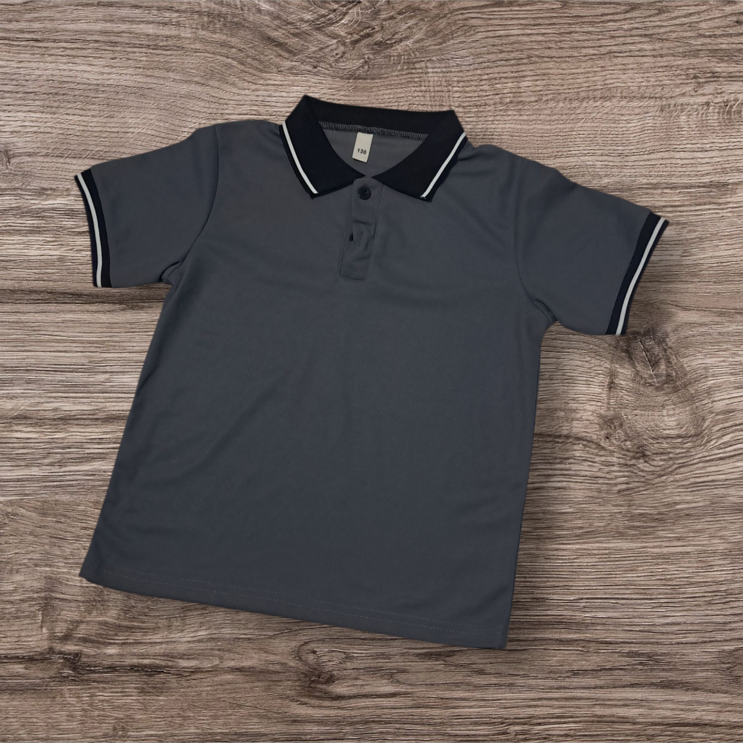 Poloshirt para niños con cuello y Mangas cortas 7-8 años