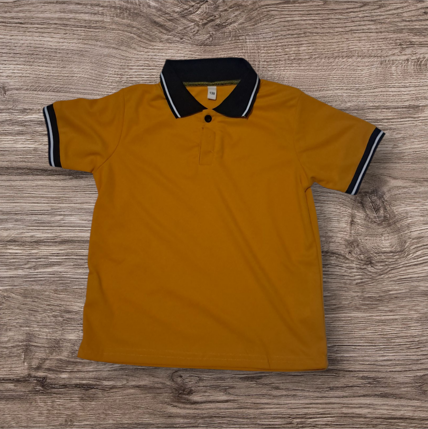 Poloshirt para niños con cuello y Mangas cortas 7-8 años