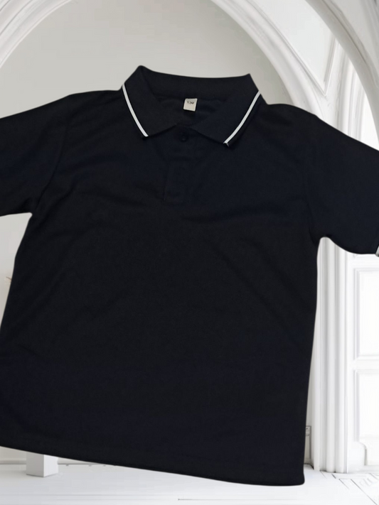 Poloshirt para niños de cuello ideal para la escuela y uso diario. Resistente