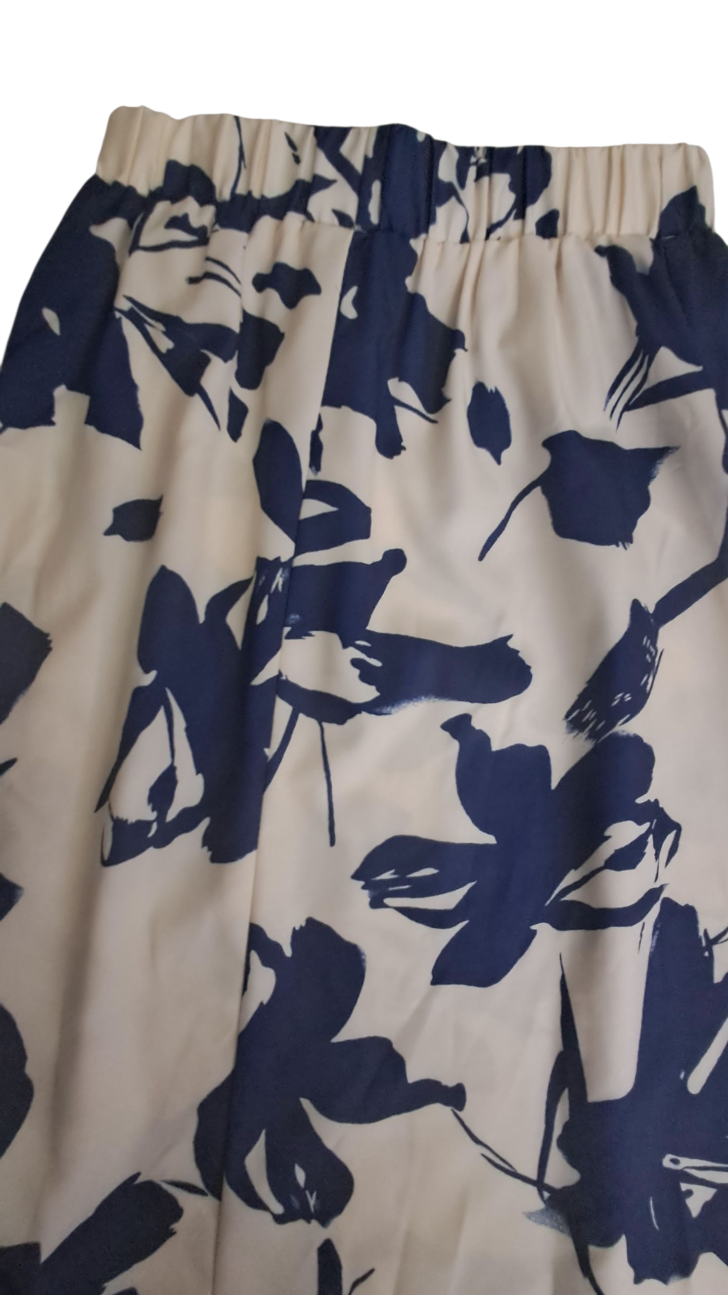 Falda Midi Estampado Corte A Talla XS