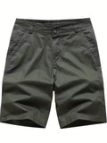 Pantalon Corto Cargo para Hombre talla XL Gris Claro