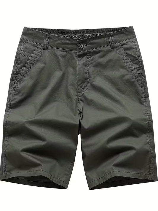 Pantalon Corto Cargo para Hombre talla XL Gris Claro