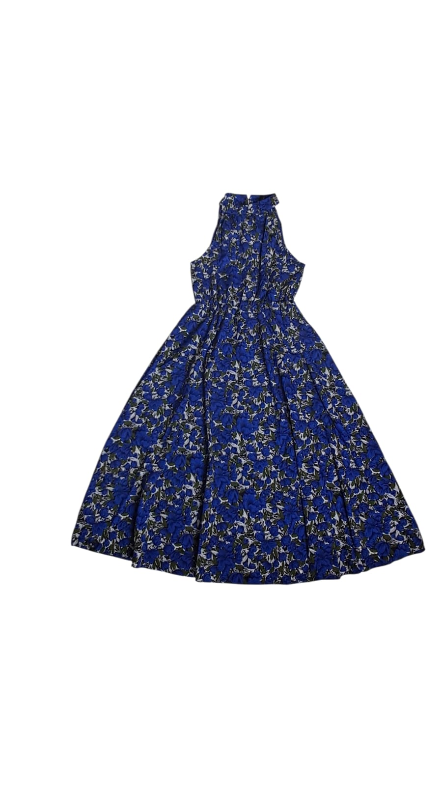 Vestido MIDI Cuello Halter Estampado  Small