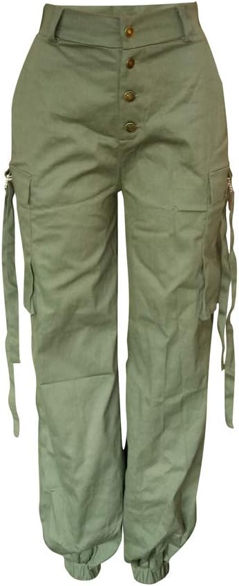 Pantalon Cargo Con botones