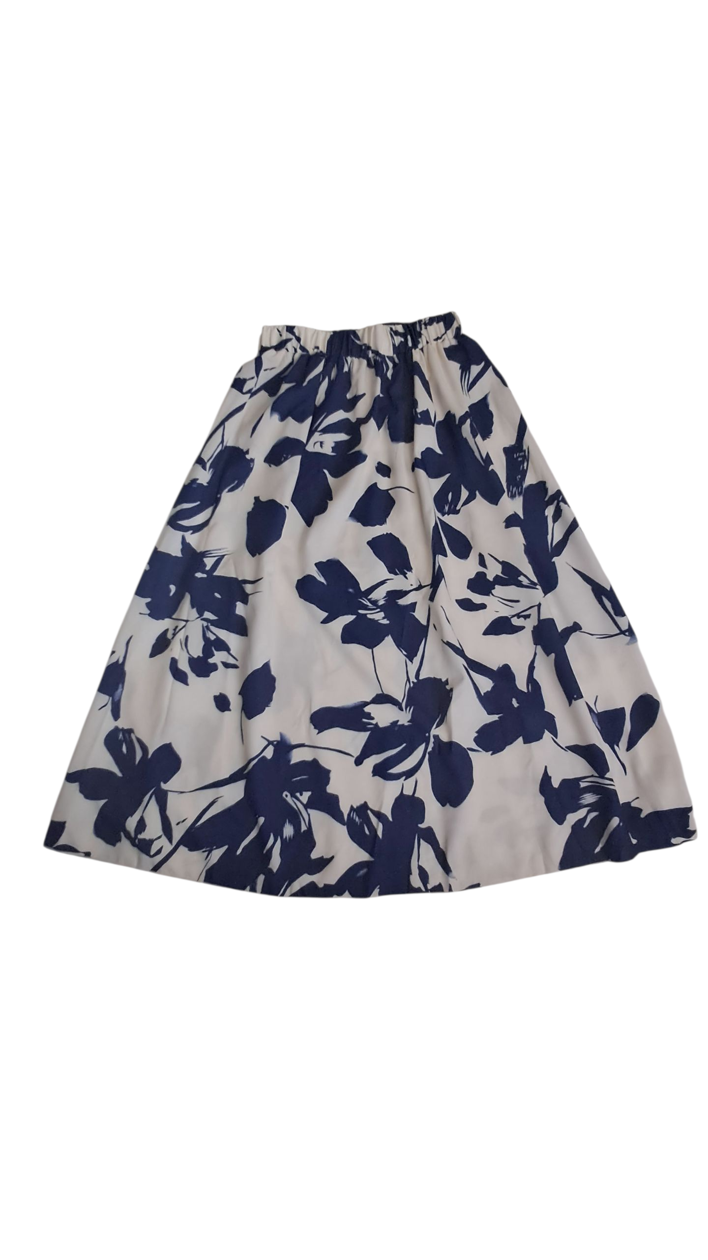 Falda Midi Estampado Corte A Talla XS