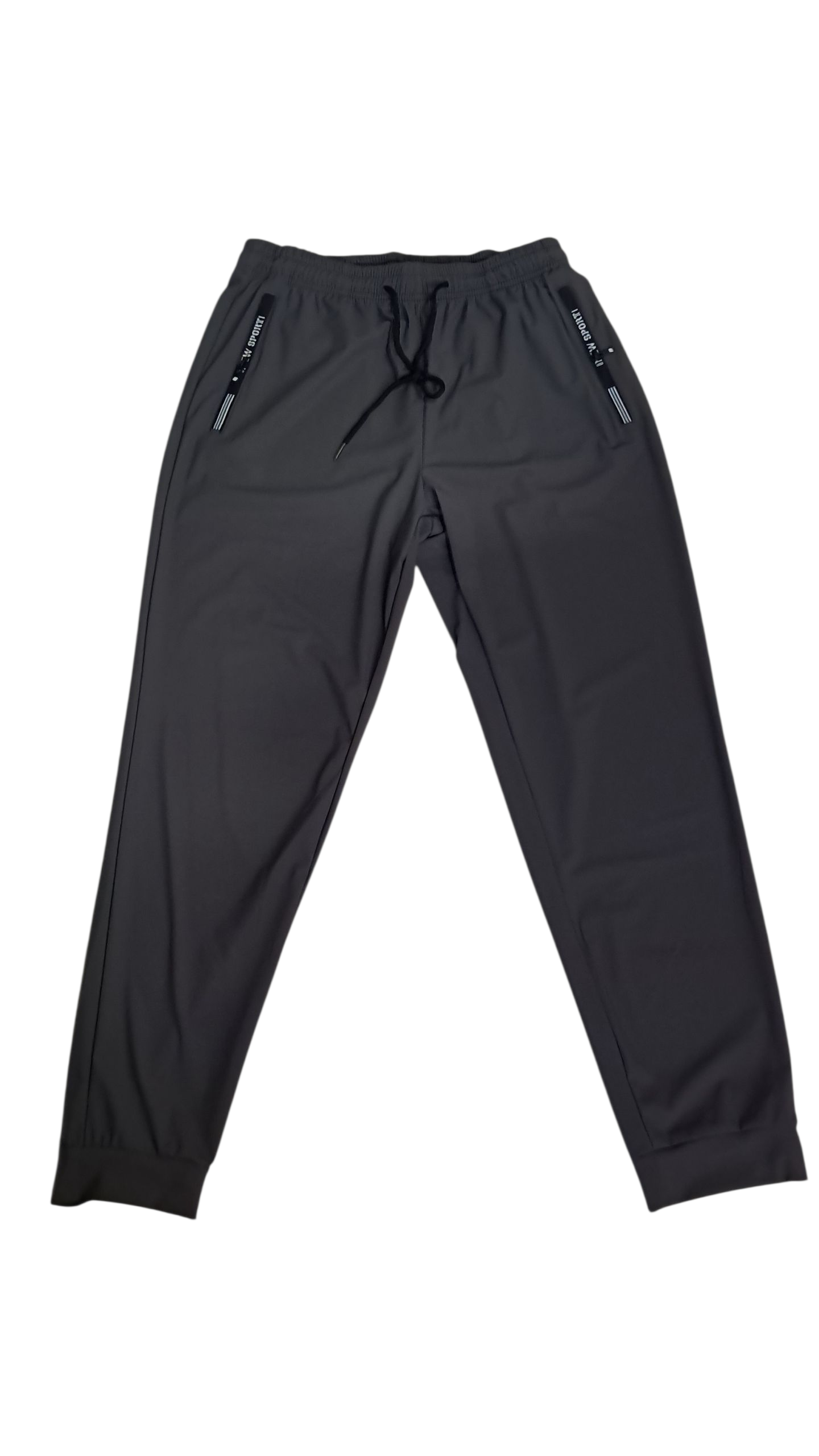 Pantalón Jogger para Hombre Talla M Negro Gris