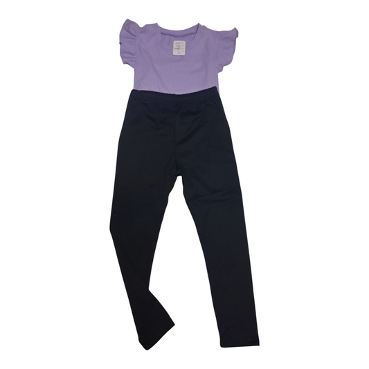 Set Leggings y blusa para niñas de 7-8 años