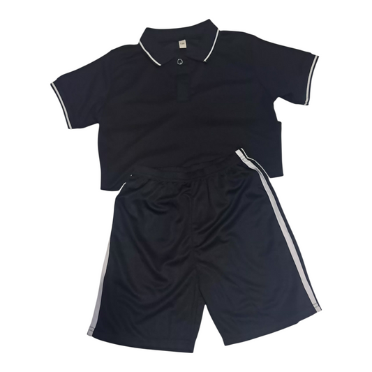 Set Poloshirt y Short para niños de 7-8 años