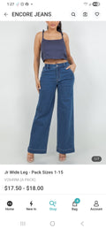 Encore Jean Wide Leg TENDENCIA
