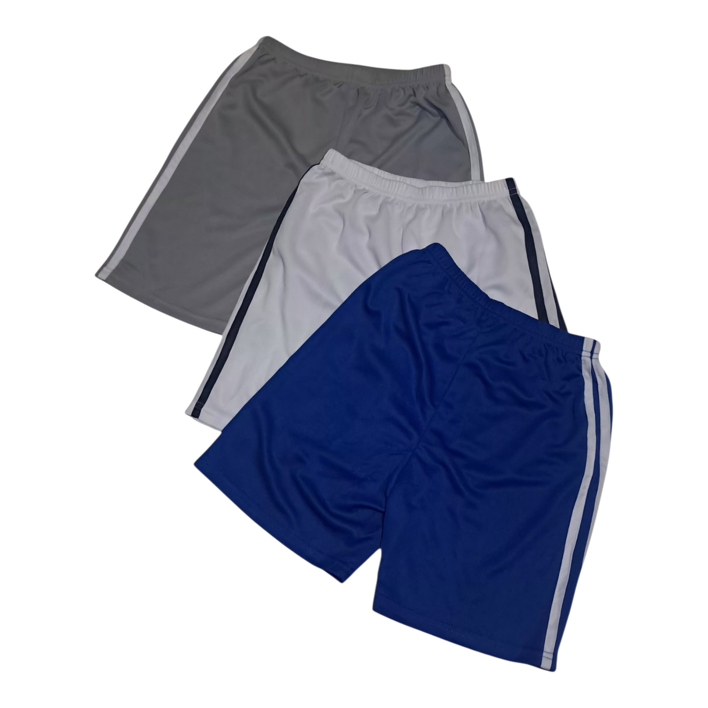 Pack de 3 Shorts deportivos para niños de 7-8 años