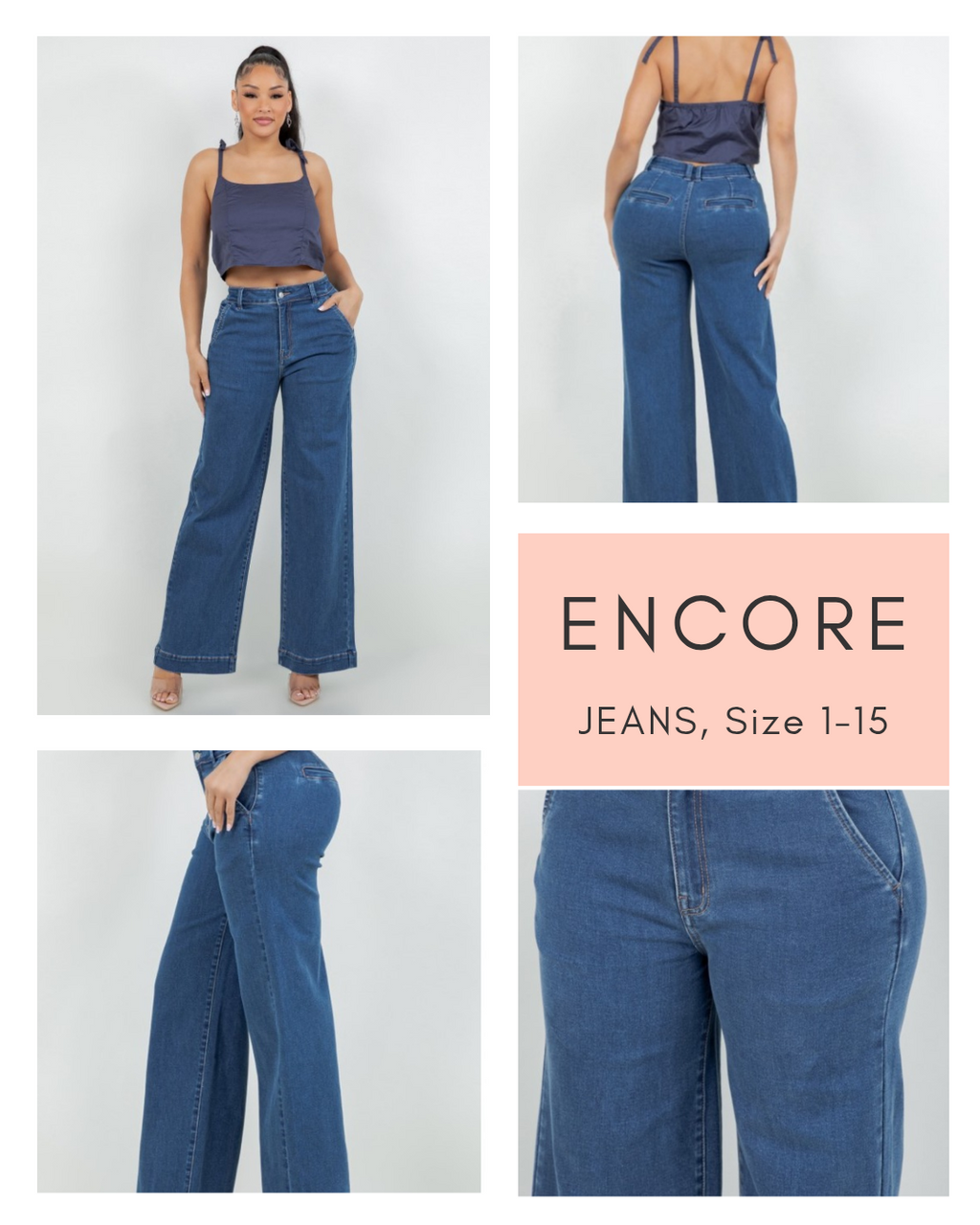Encore Jean Wide Leg TENDENCIA