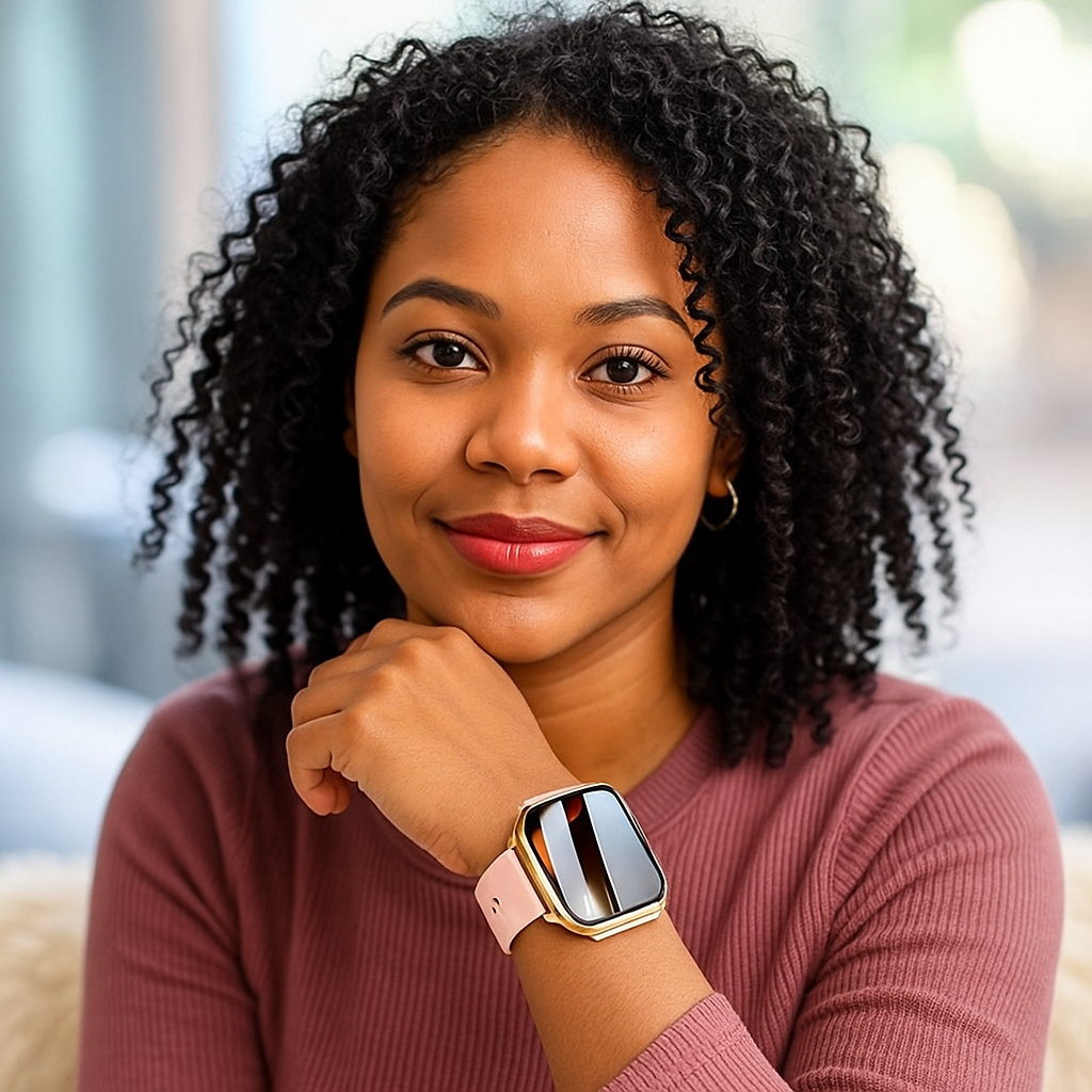 Reloj deportivo inteligente Color negro