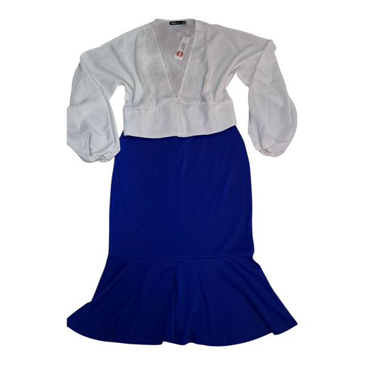 Set Falda y blusa elegante M