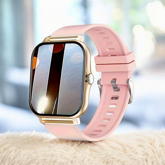 Reloj deportivo inteligente múltiples funciones Color Rosa